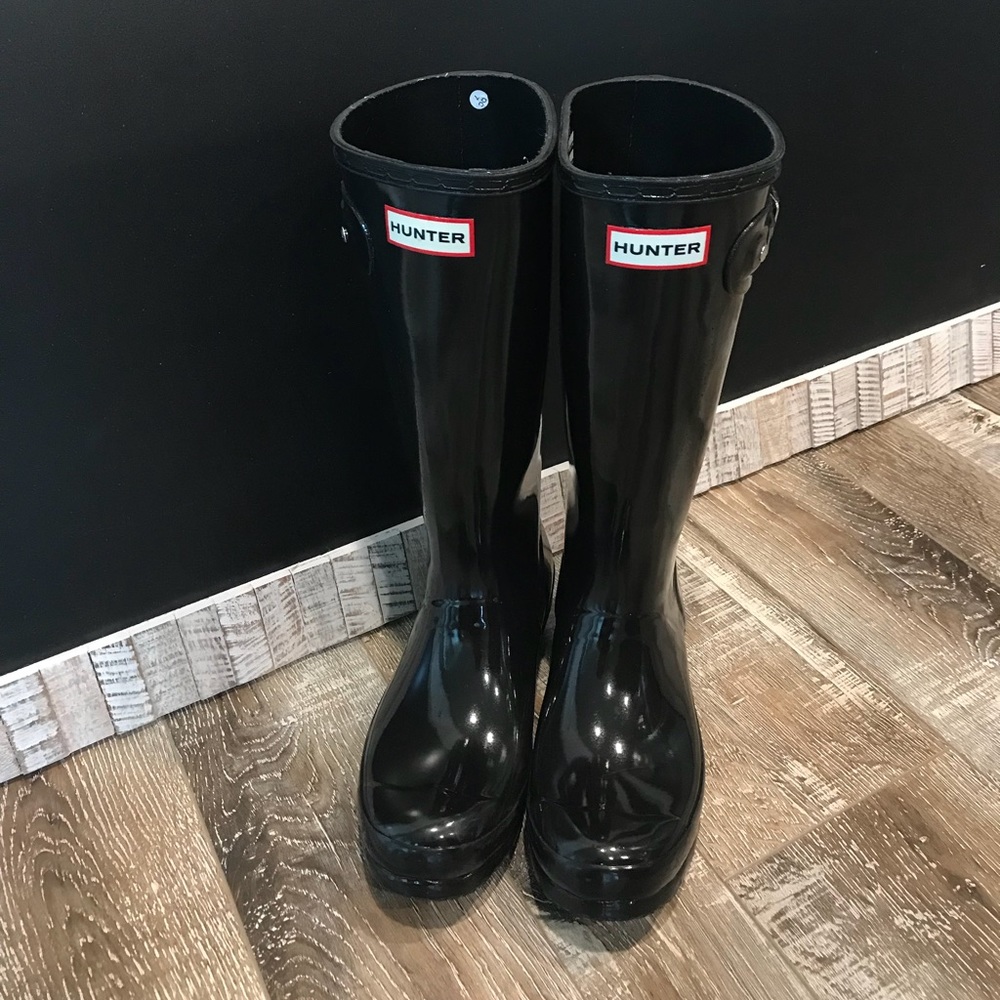 💞 Hunter original gloss rain boots 💞